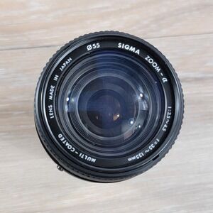Sigma Zoom AF-alpha 35-135mm f3.5-4.5 Lens for Sony A Minolta AF Mount 55mm